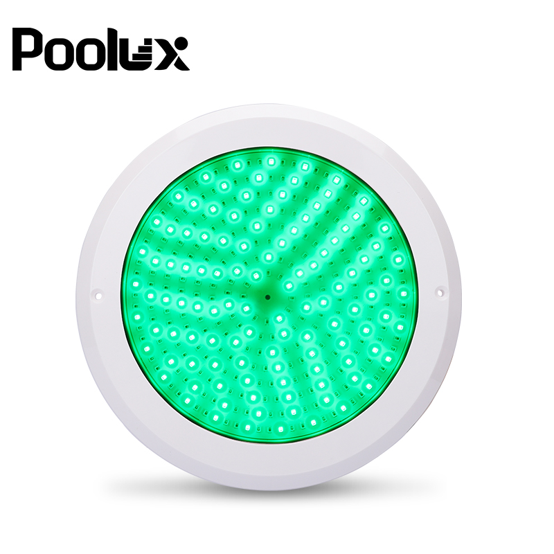 Green light color show