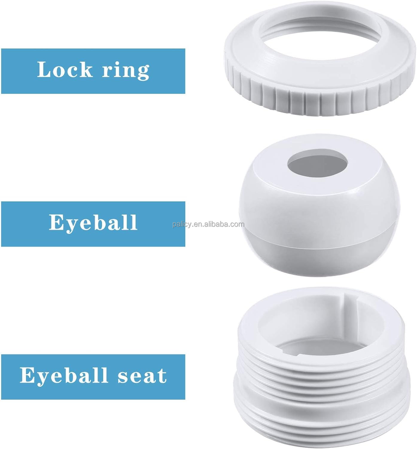 1-1/2 Inch MIP Thread 3/4 Inches Pool Jet Nozzle SP1419d Flow Inlet Directional Pool Return Fittings Tools & Accessories