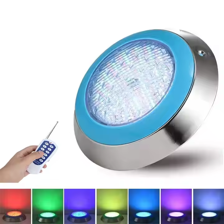 IP68 Underwater Blue LED Pool Light 12V Low Voltage - Durable Waterproof Submersible Swimming Lamp for Outdoor Fountains &amp; SPA