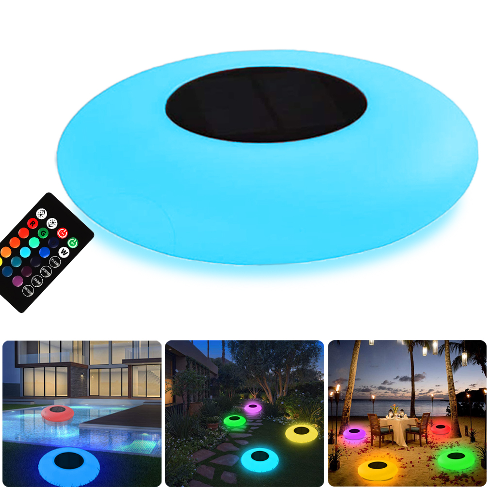 LED Solar Lights Water Floating Outdoor Ball Lamp Garden Balcony Festival Party Decoration IP68 Waterproof Light Swimming Pool