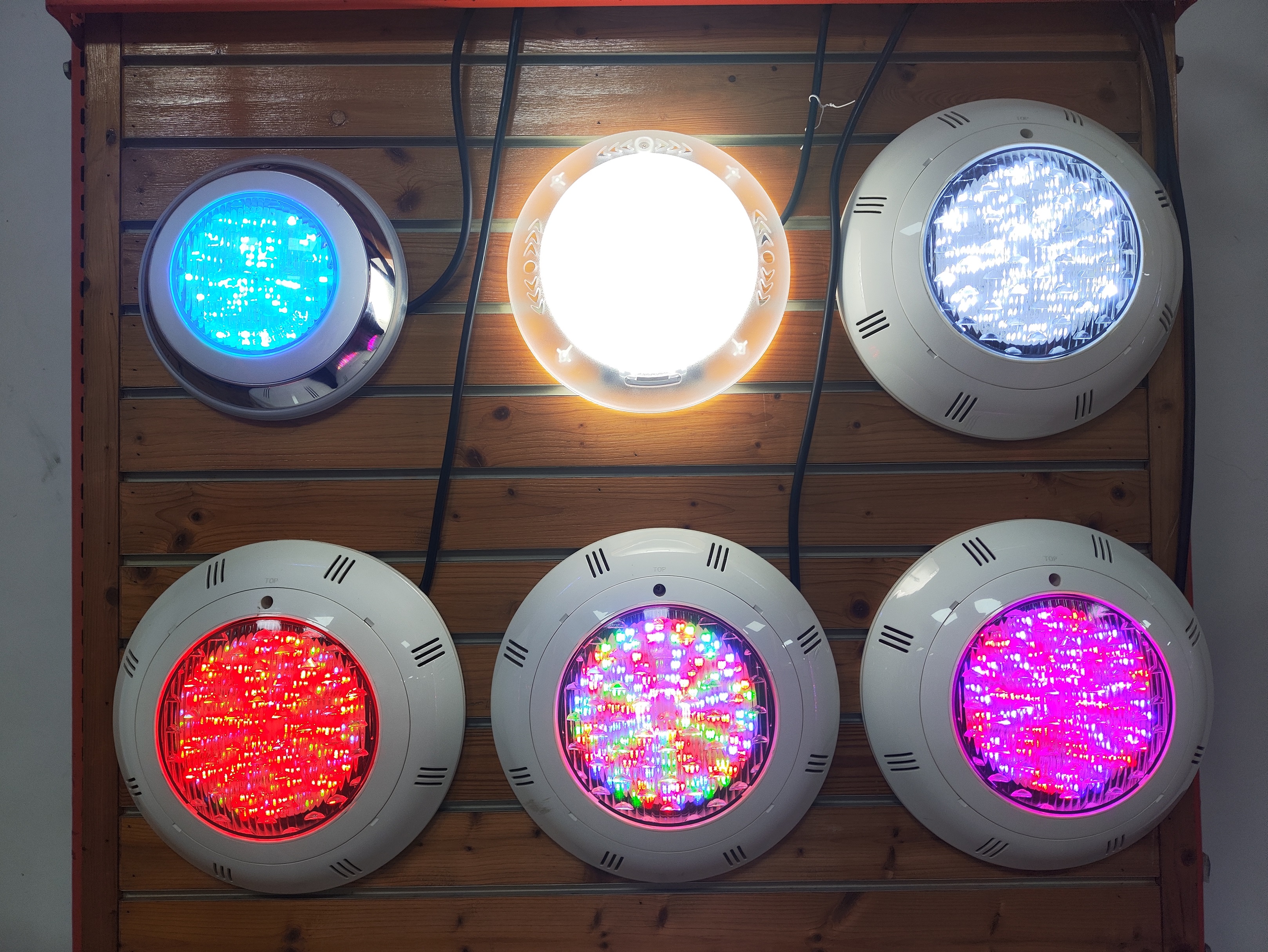 New Arrival LED RGB Underwater Pool Light IP68 Waterproof Remote Control AC/DC 12V ABS+UV Material