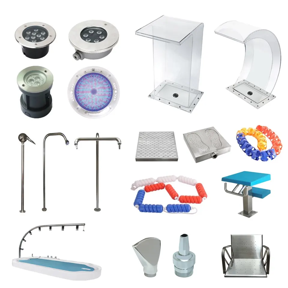 Guangzhou Vigor Full Sets Swimming Pool Equipment Filter Pump and Return Jet Fitting Accessories
