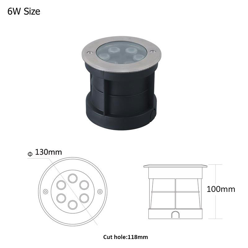 LED underwater light lighting effect 2