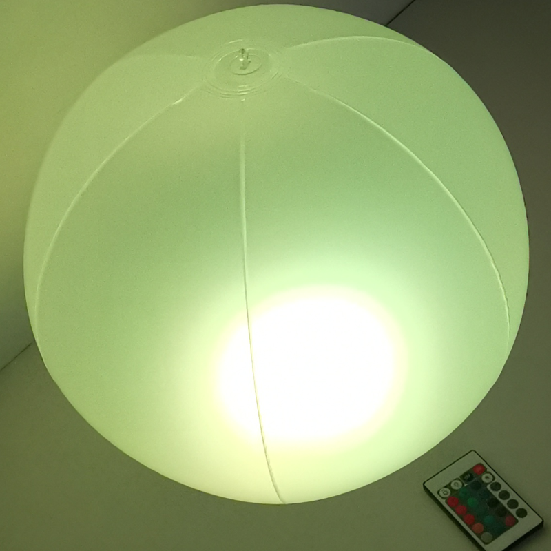 Inflatable Solar Floating Swimming Pool Pond LED Light Lamp Ball with RGBW Color Changing for Garden Beach Party
