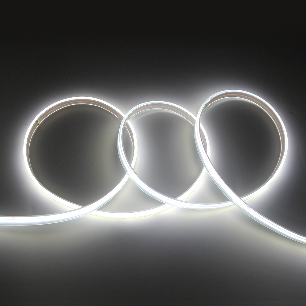 High Density IP67 IP68 Waterproof Linear Luminescence Led Strip Flexible Cob Strip Light for Swimming Pool Outdoor Decoration