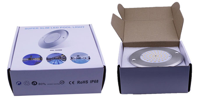Package for pool lights
