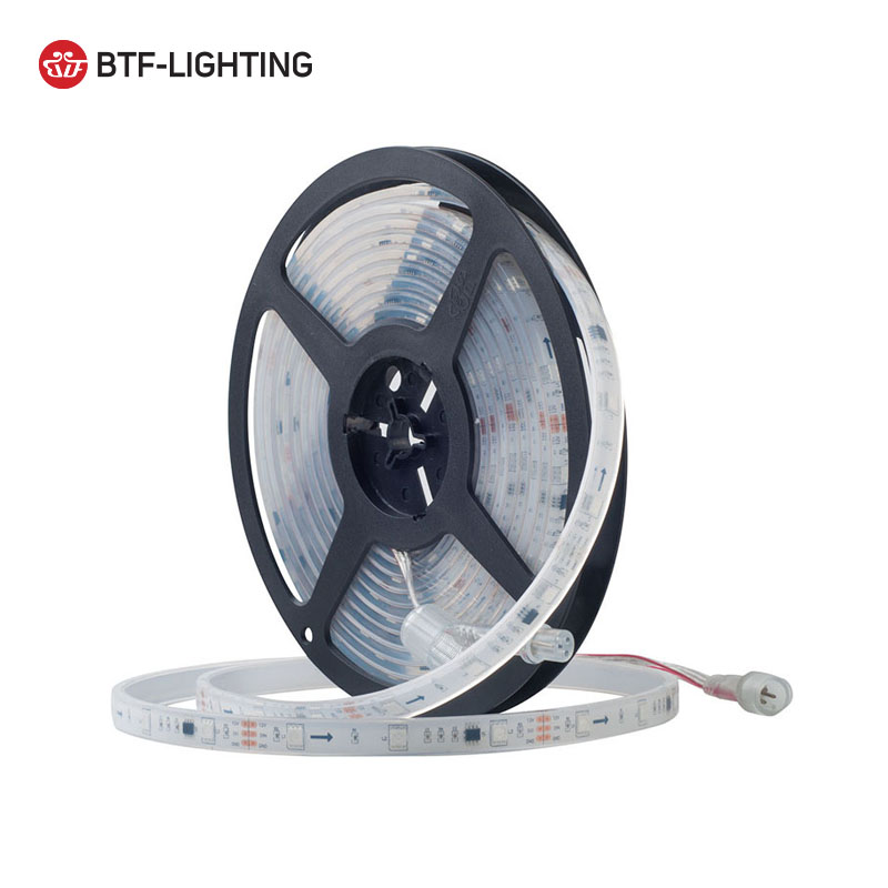 High Quality Pool Lighting DC12V 30 48 60 96Leds Rgbic Outdoor Waterproof Addressable Led Strip Ip68 Ws2811