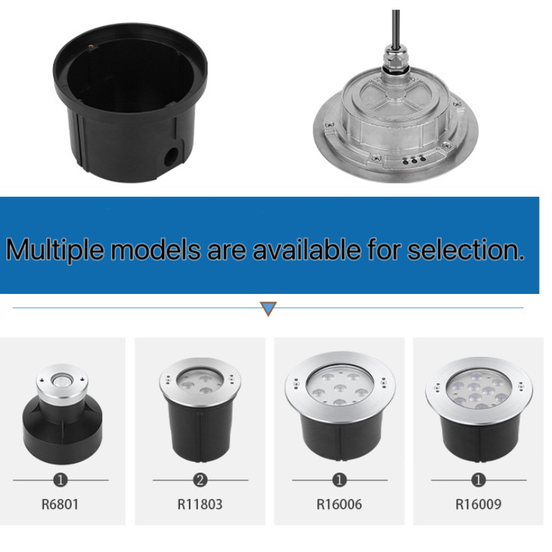 316L Stainless Steel Recessed Underwater Light Detail 5