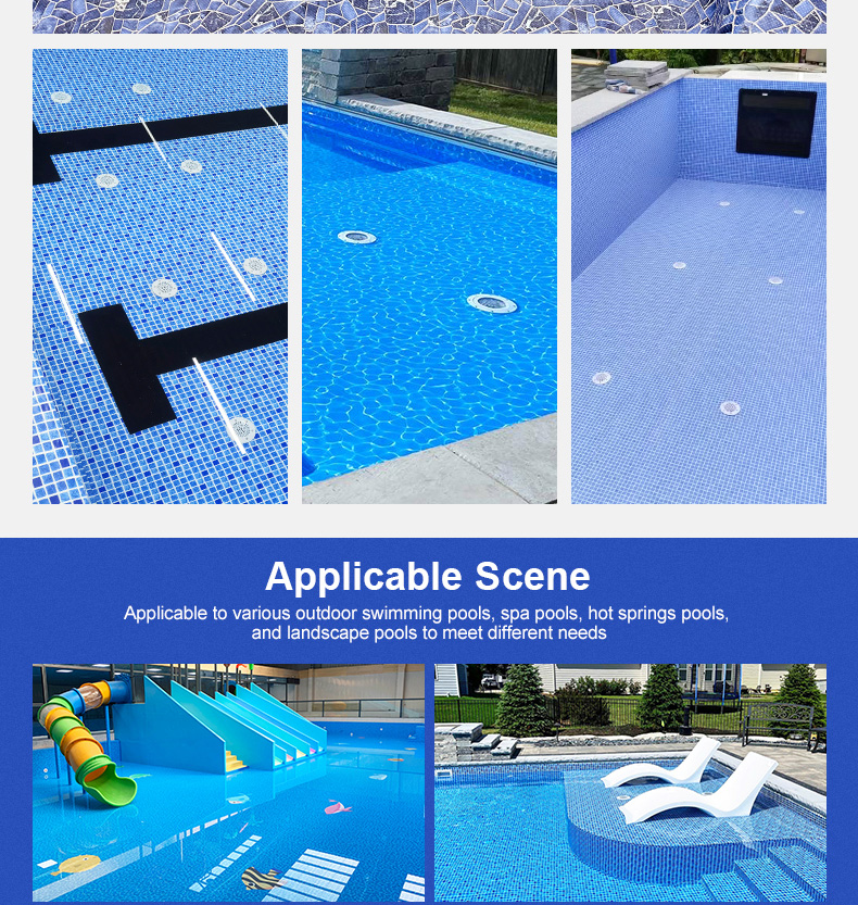 White ABS 50mm Diameter Pool Return Jet Nozzles Durable Easy Install Spa Nozzle for Swimming Pool Accessory