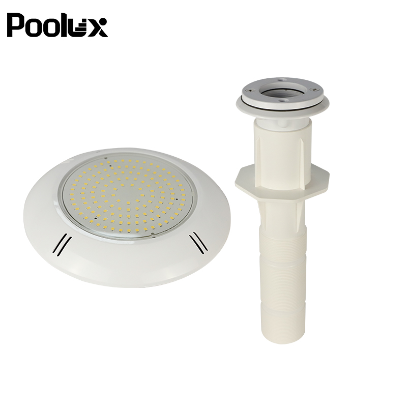Liner Pool Accessories 178MM Threading PC LED Vinyl Pool Light for Fiberglass &amp; Concrete Pool