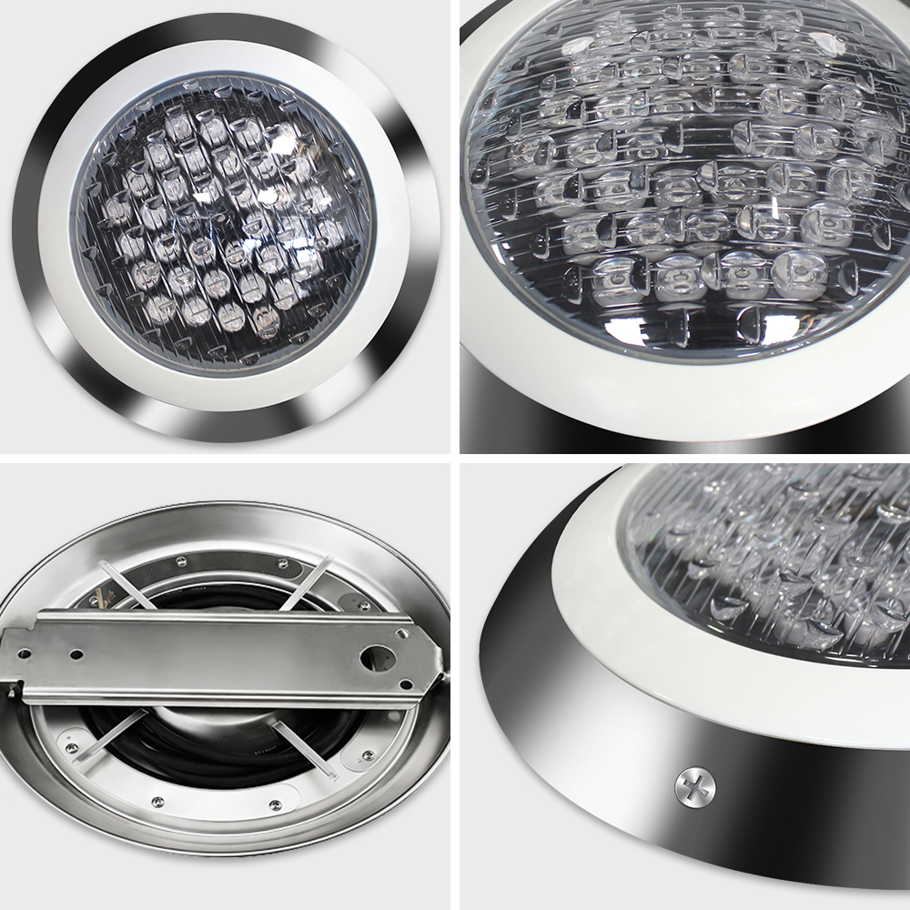Swimming Pool Light Underwater Pond 18W 7 Colours Changeable Bright LED IP68 With RF Remote