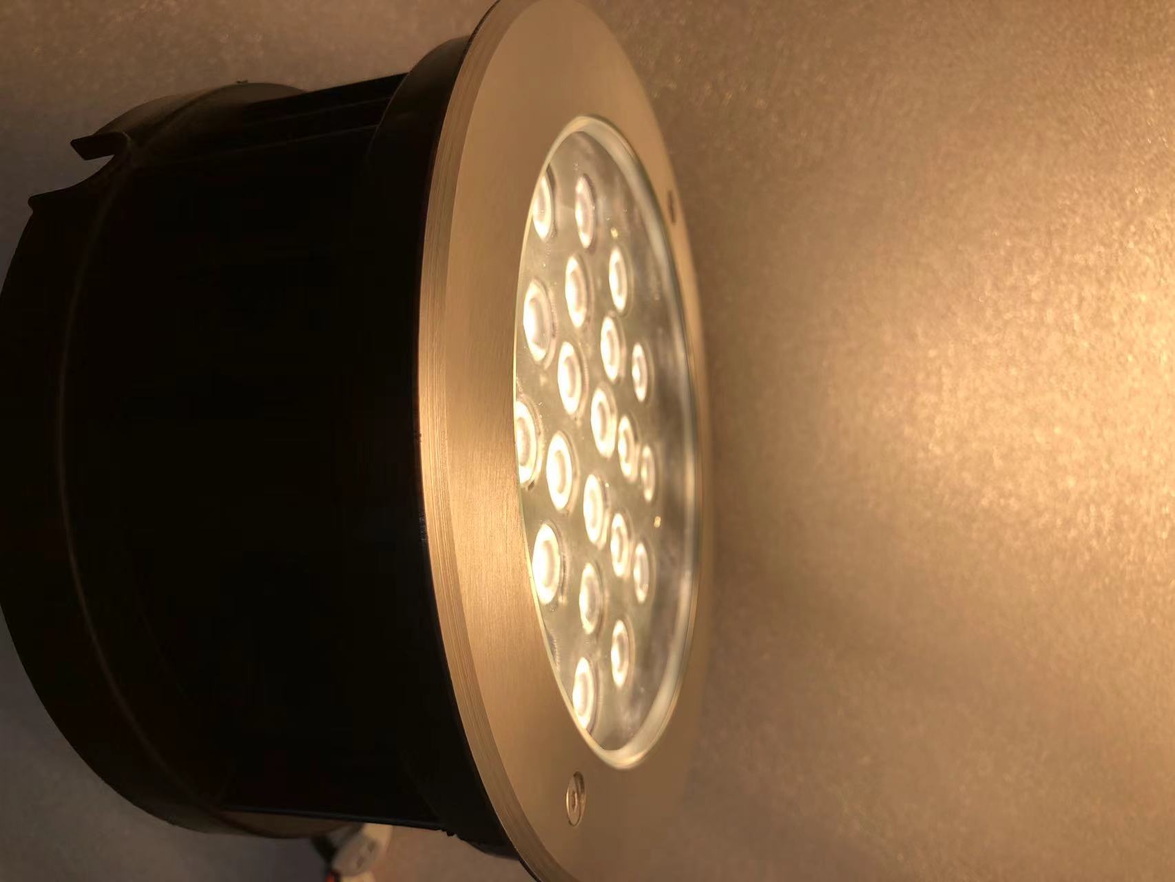 18W Outdoor /underwater Lights Garden Floor Underground Light With 3000k 4000k,5000k 6000k Rgb Ac85-265v