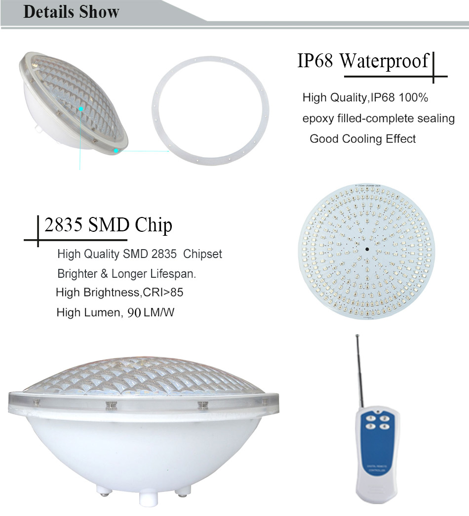 Wholesale Niche Vinyl Liners Par56 DIY 12V Waterproof Light Swimming Pool Led