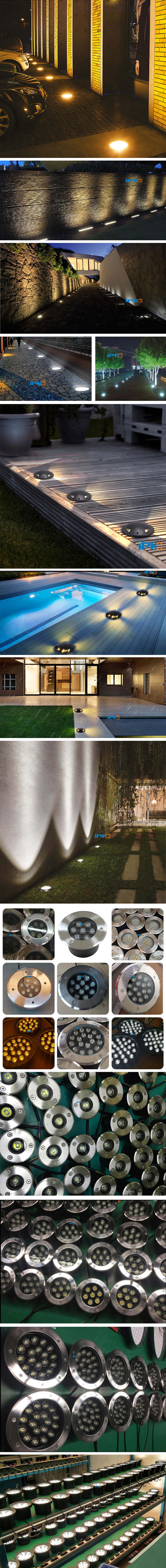 9W Buried Ground Led Light Applications Showcase 1