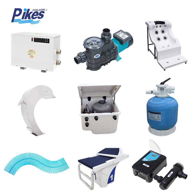 Guangzhou Vigor Full Sets Swimming Pool Equipment Filter Pump and Return Jet Fitting Accessories