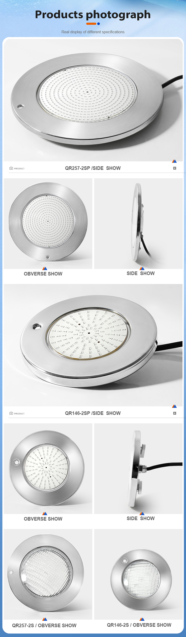 12V AC Ip68 Waterproof Par56 Above Ground Abs Smd2835 Remote Control Multicolor Underwater Rgb Swim Led Recessed Pool Lamp