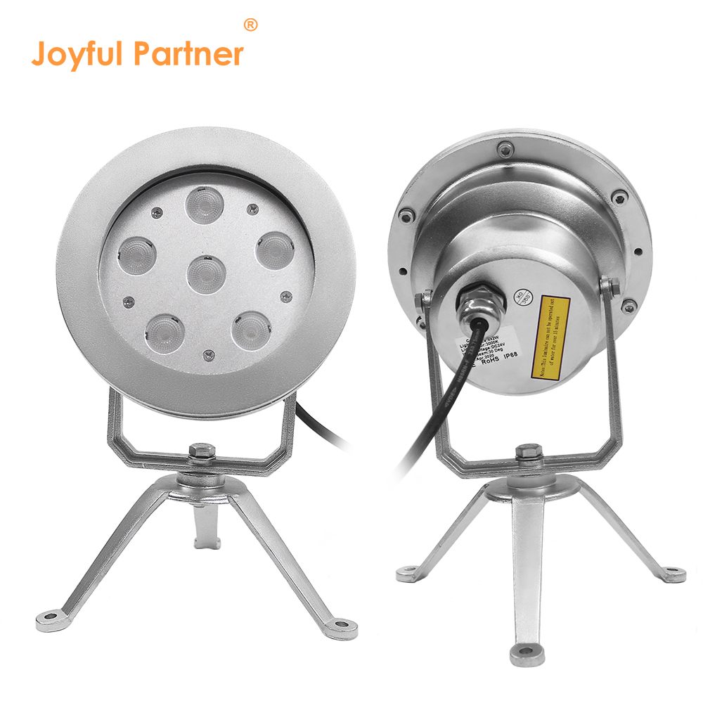 China Professional Stainless Steel IP68 RGBW 4in1 Low Voltage LED Underwater Lamp Landscape Spotlight Pool Lights