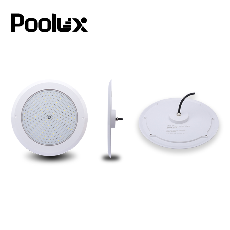 2024 Upgrade Edison Chip RGB Color IP68 AC 12V All PC One Set Design 10mm Slim LED Swimming Pool Light