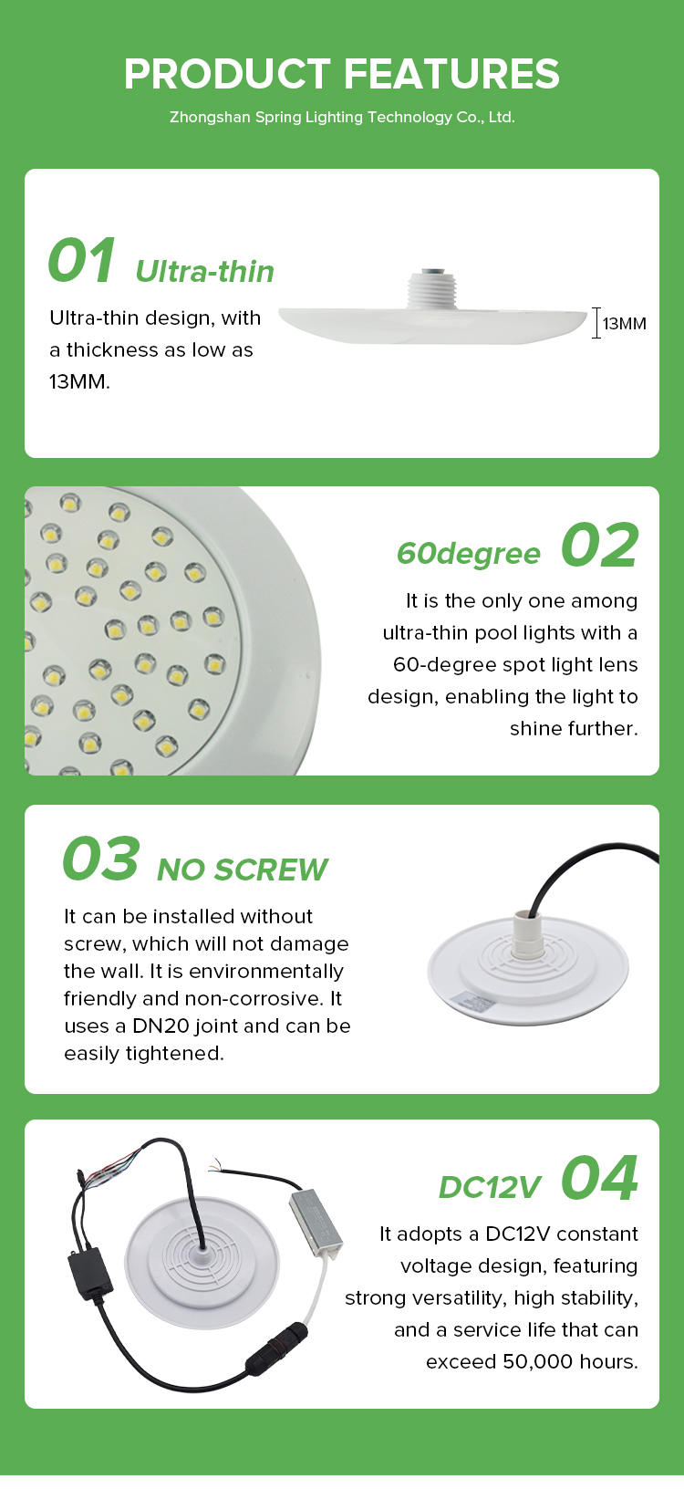LED Underwater Light Product View