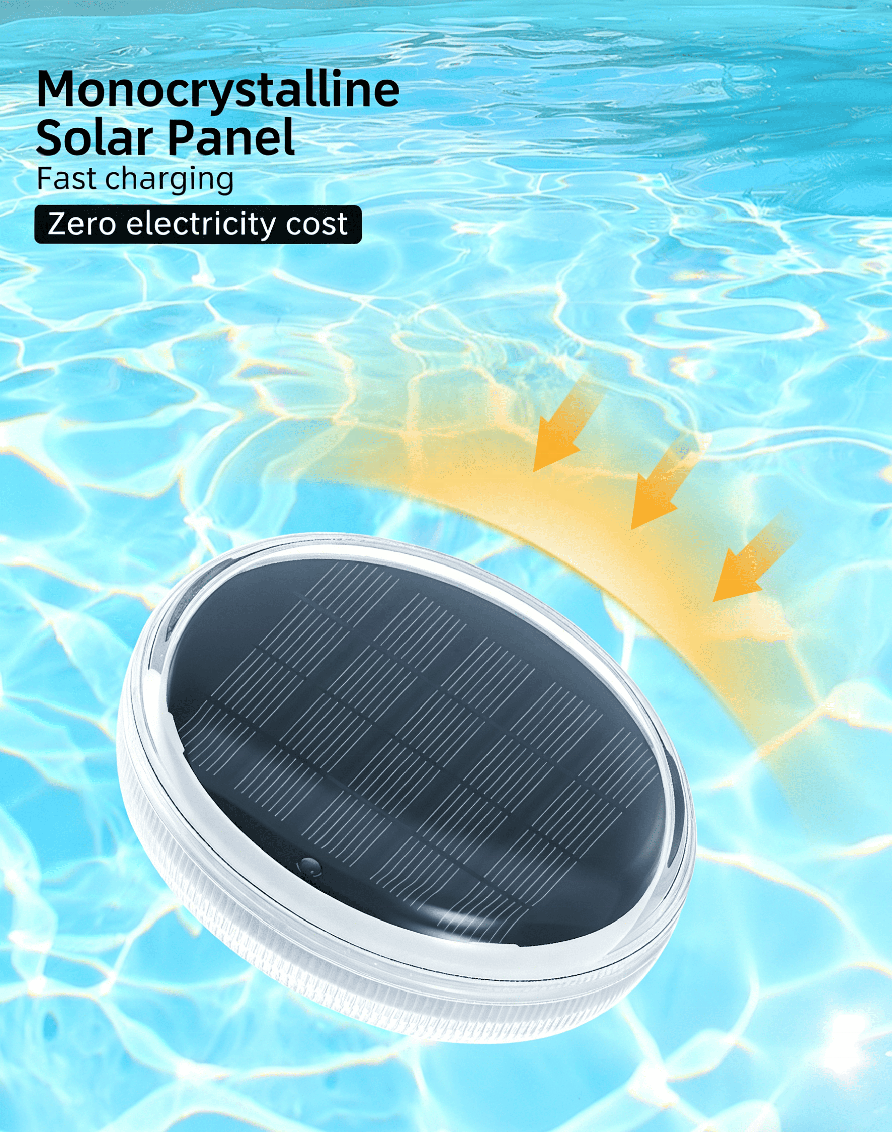 IP67 Floating Pool Lighted Decoration Waterproof Rgb Led Light for Swimming Pool Light Wireless