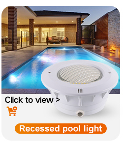 12V AC Ip68 Waterproof Par56 Above Ground Abs Smd2835 Remote Control Multicolor Underwater Rgb Swim Led Recessed Pool Lamp