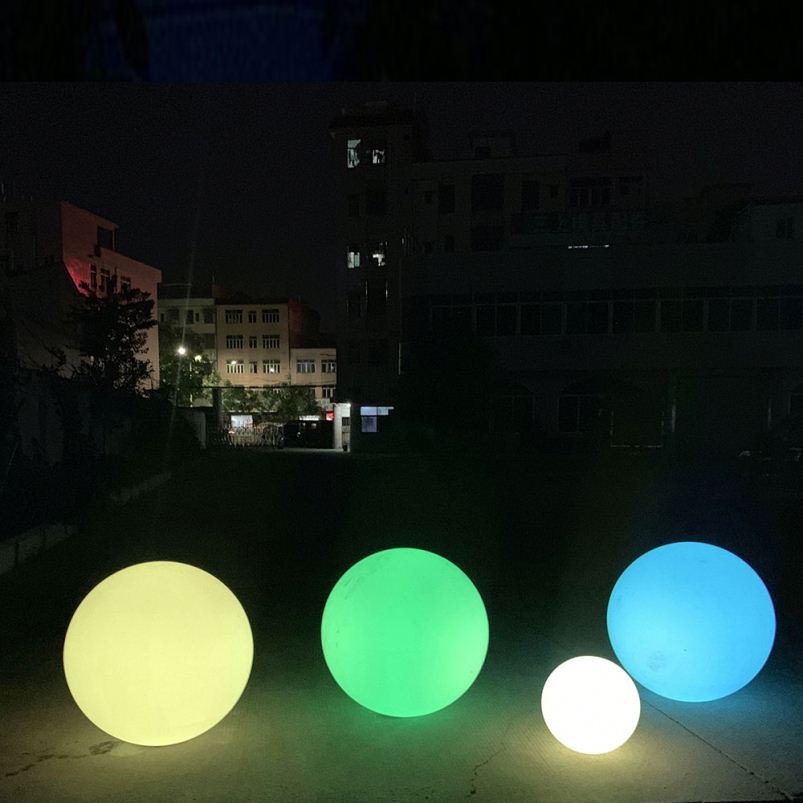 DC5V Color Change Garden Sphere RGB IP65 Waterproof Pool Floating Solar LED Ball Light Outdoor