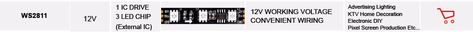 High Quality Pool Lighting DC12V 30 48 60 96Leds Rgbic Outdoor Waterproof Addressable Led Strip Ip68 Ws2811