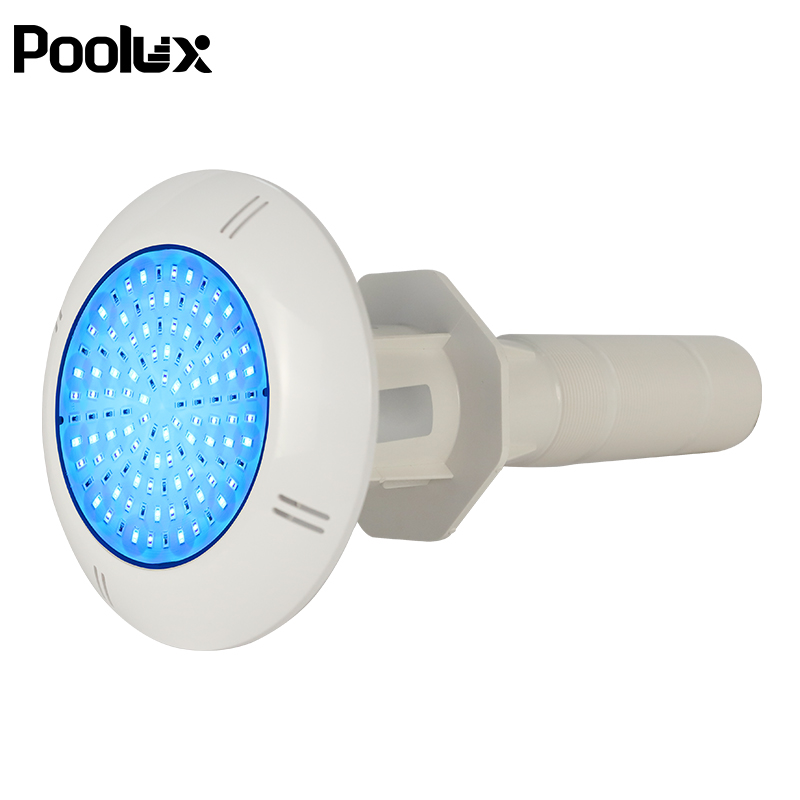Liner Pool Accessories 178MM Threading PC LED Vinyl Pool Light for Fiberglass &amp; Concrete Pool