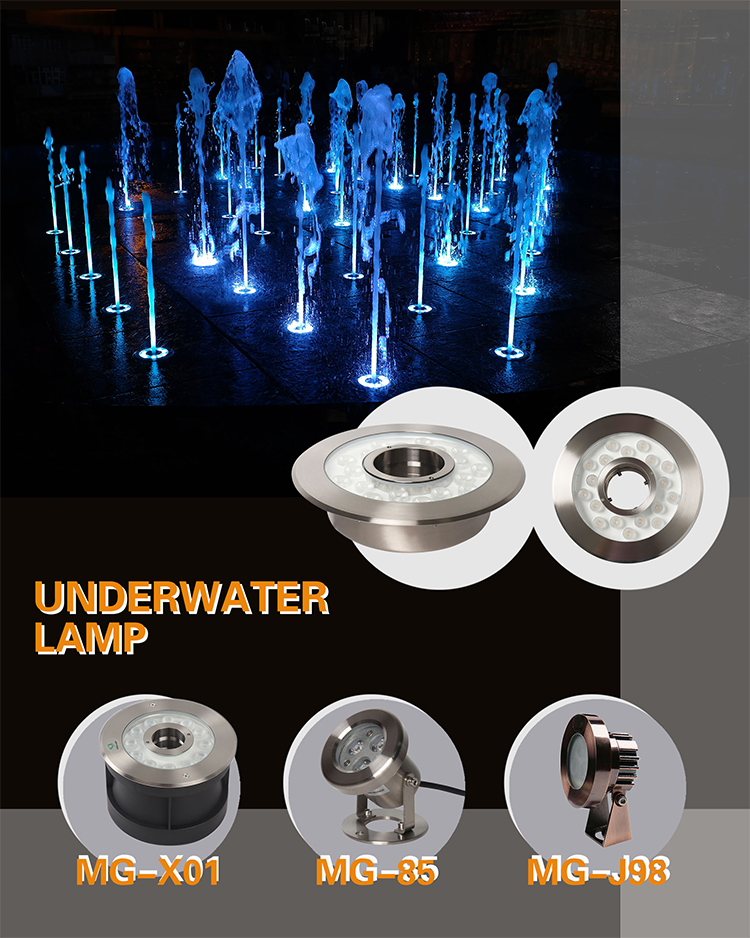Underwater Light Structural Dimensions