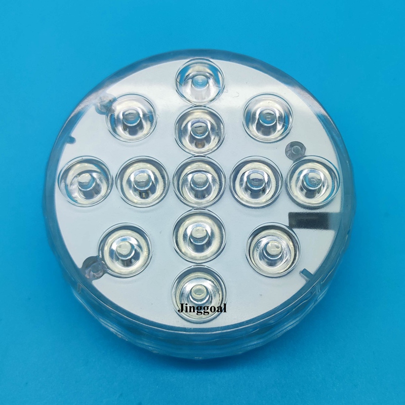 with Sucker and Magnet 13 LED Remote Controlled Submersible Underwater LED Fish Tank Pool Light Portable Cartoon Style CRI 60