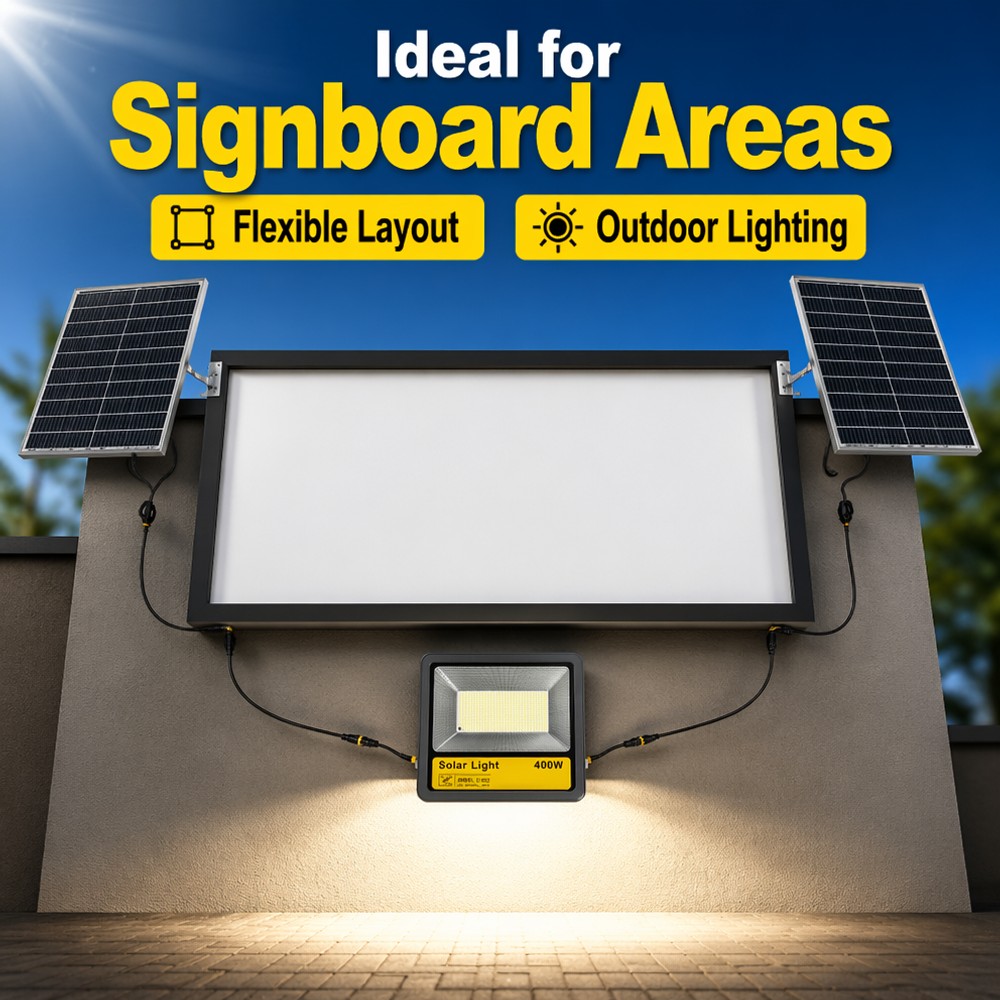 400W 3200lm LED Solar Flood Light Dusk to Dawn Remote Control IP66 Outdoor Security Lamp for Garden Fences Pools Barns Lawns