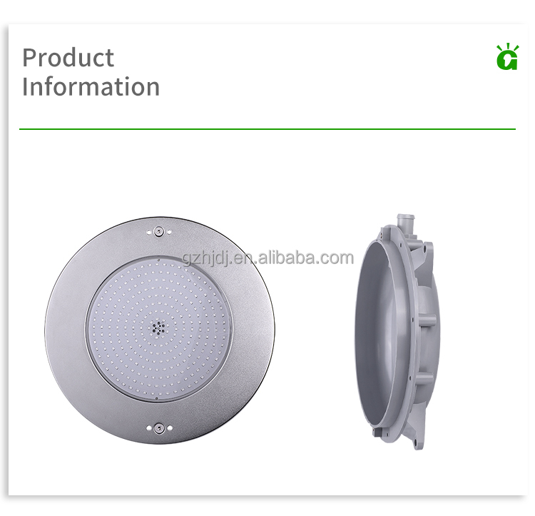 Recessed LED Full Resin Filled Pool Light for Vinyl Liner Swimming Pool and Concrete Swimming Pool