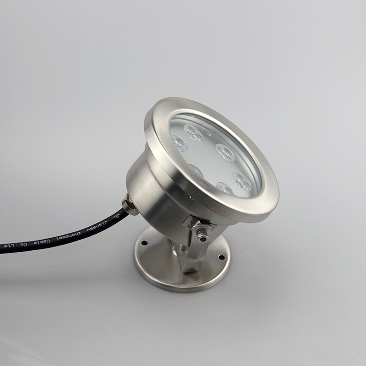 Outdoor Submersible Ip68 Waterproof Stainless Steel Rgbw Warm White DMX Floating Led Fountain Swimming Pool Underwater Light
