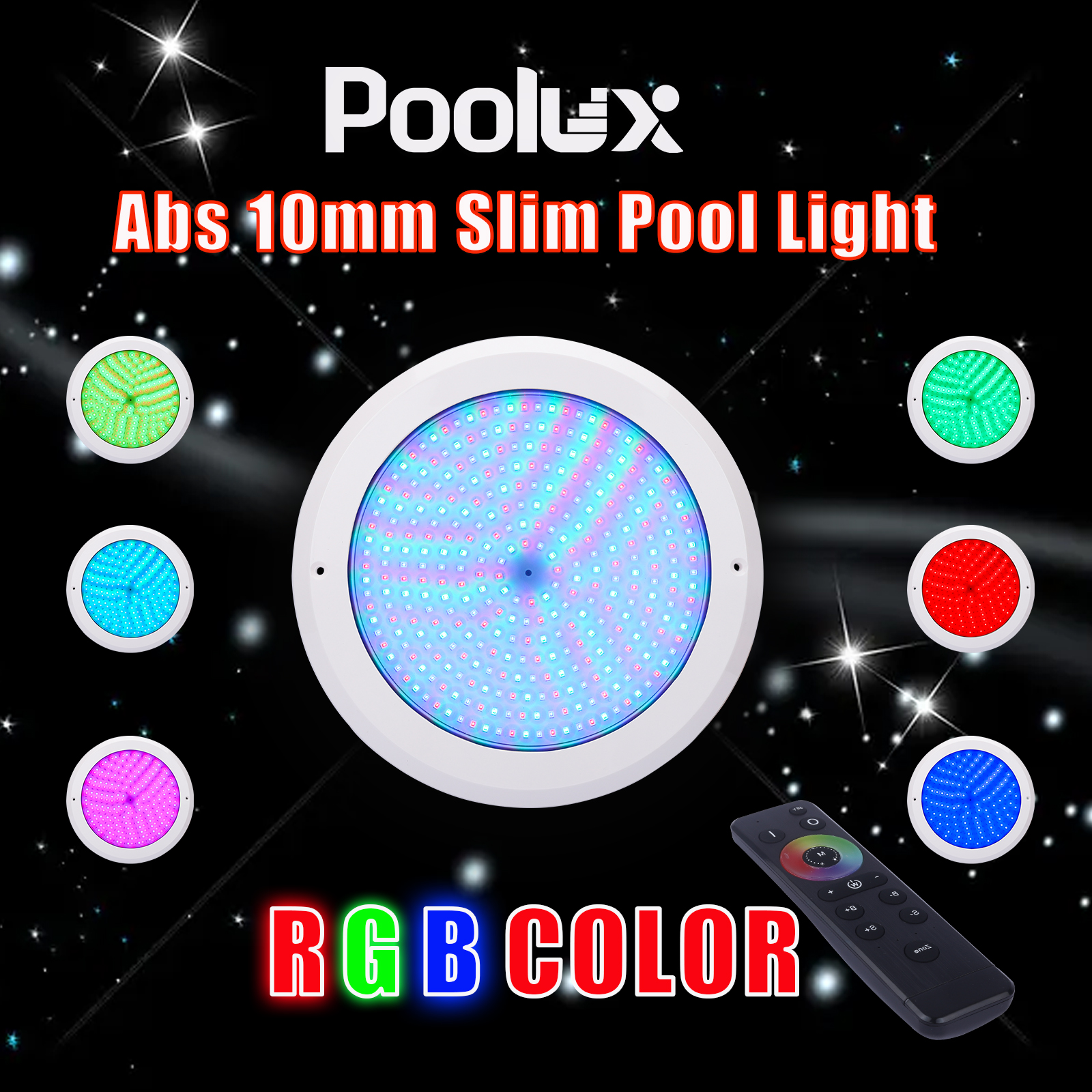 LED Swimming Pool Light Front View