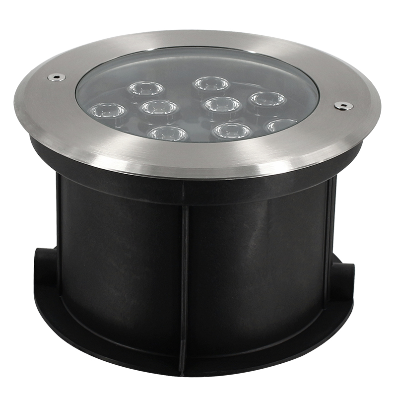 12W DMX RGB/Single Color LED IP68 Waterproof Stainless Steel Underwater Spot Light For Swimming Pool &amp; Landscape