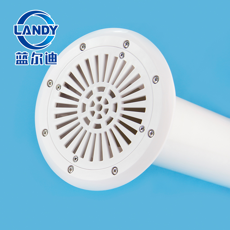 Landy 2853 White ABS 50mm Diameter Pool Return Jet Nozzles Durable Easy Install Spa Nozzle for Swimming Pool Accessory