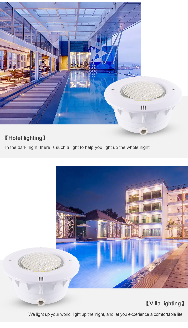Recessed LED Pool Light PAR56 International LED Bulb Par56 Swimming Pool Light for Vinyl Liner Pool