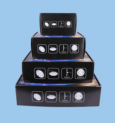 Secure box packaging