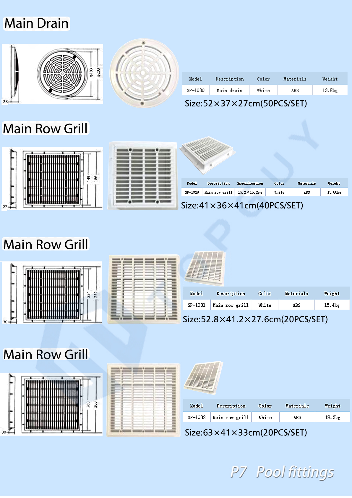 Pool accessory detail 8
