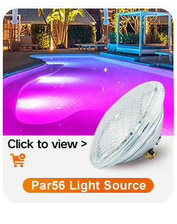 12V AC Ip68 Waterproof Par56 Above Ground Abs Smd2835 Remote Control Multicolor Underwater Rgb Swim Led Recessed Pool Lamp