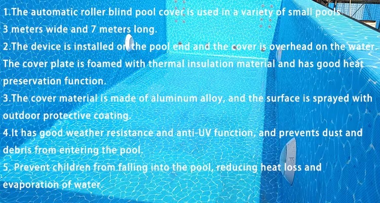 Automatic pool cover function details