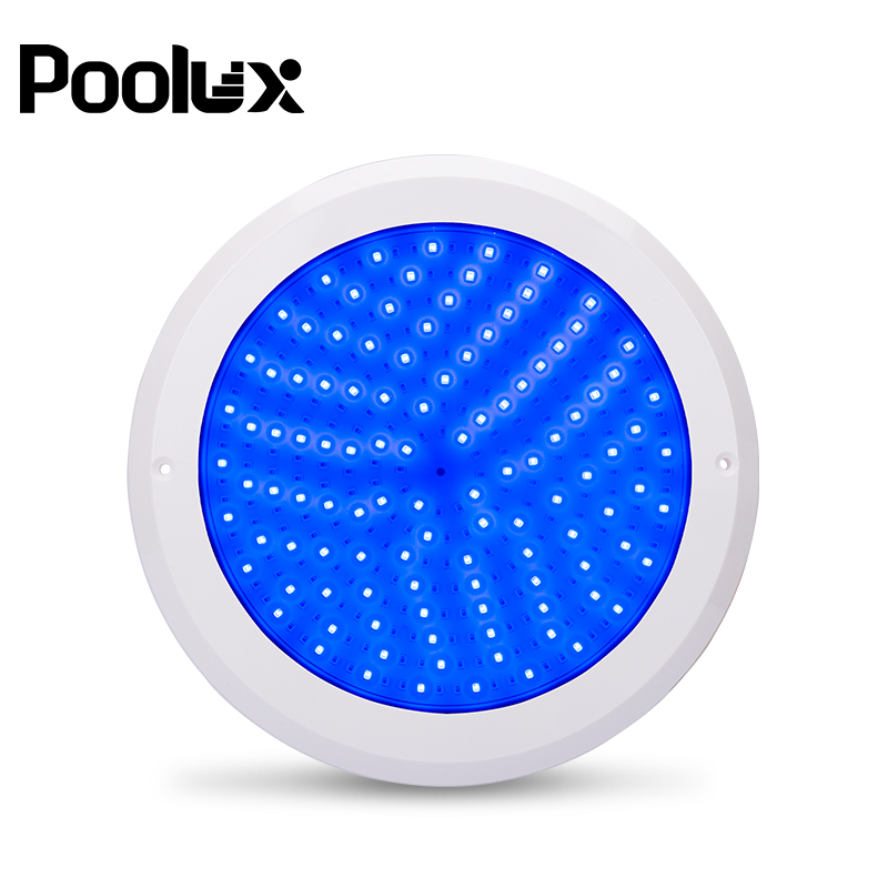 Blue light color show