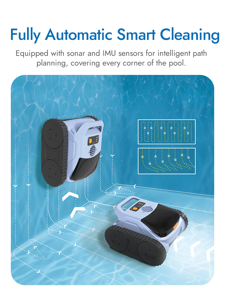 Pool Cleaning Robot View 2