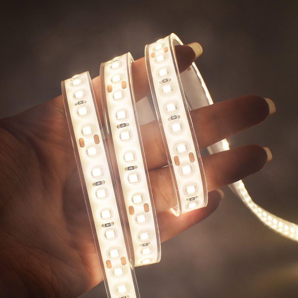 PU IP68 Underwater LED Strip Light 24V LED Neon Flex Strip Waterproof For Pool Lighting And Fountain Lighting