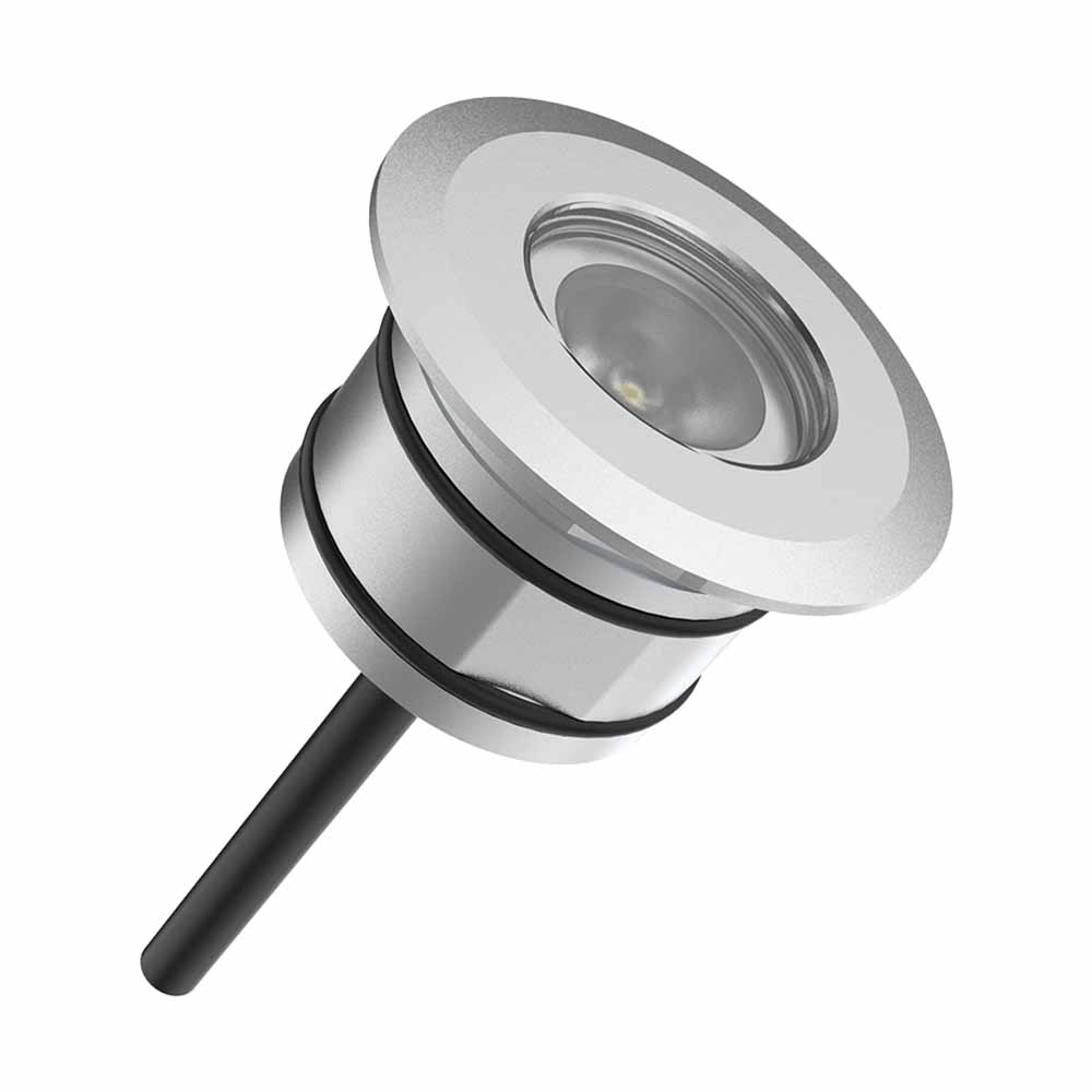 Factory Wholesale INSS-052 316 Stainless Steel Inground Light 2.5W 4000K IP68 Recessed LED Ground Light Pool Walkway Light OEM