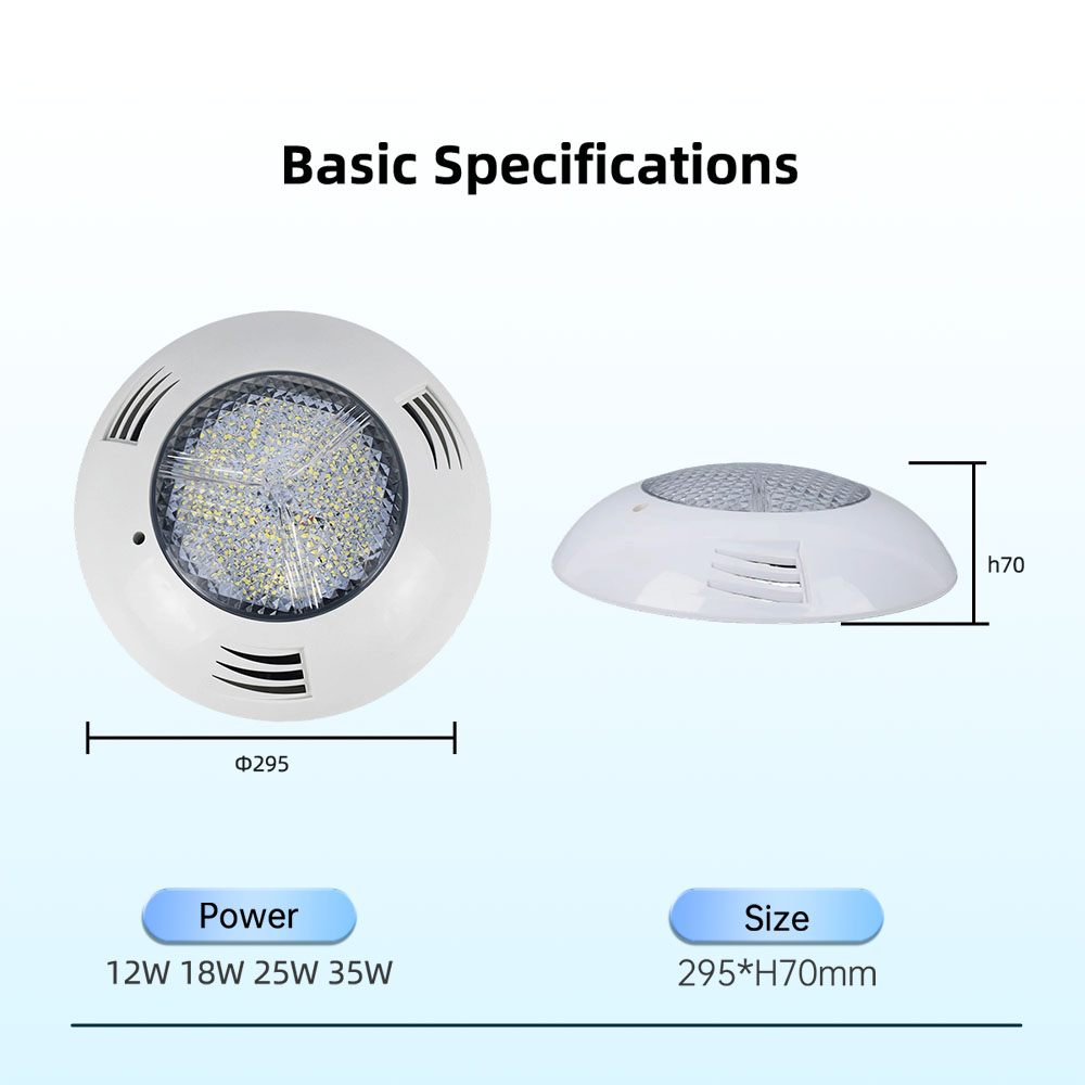 High Brightness LED Pool Lights for Underwater Swimming Pools