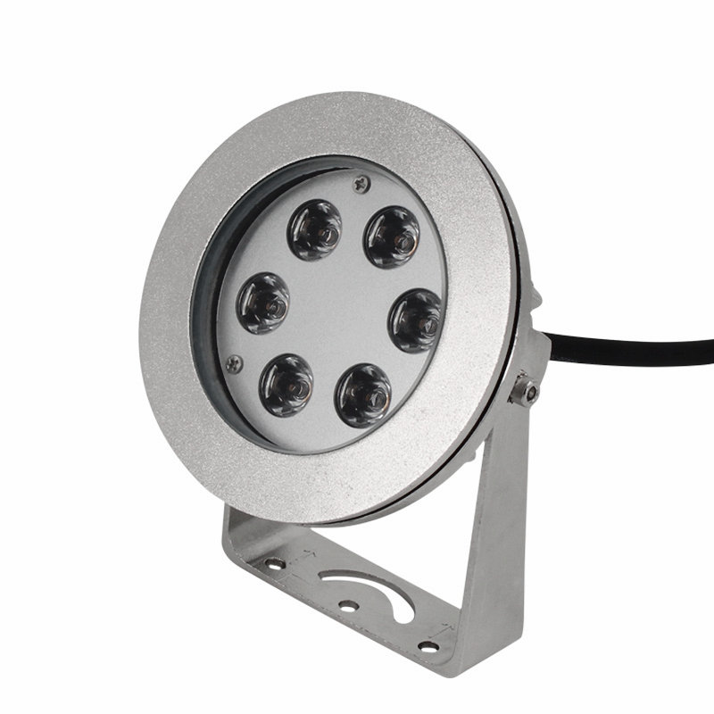 Outdoor Landscape Stainless Steel RGB IP68 24V DMX512/RDM Music Dancing Water Jet Fountain Underwater LED Swimming Pool Light