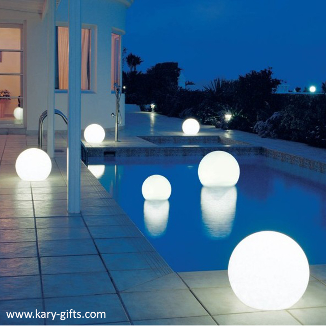Custom Garden Waterproof Solar Outdoor Swimming Led Pool Ball Light