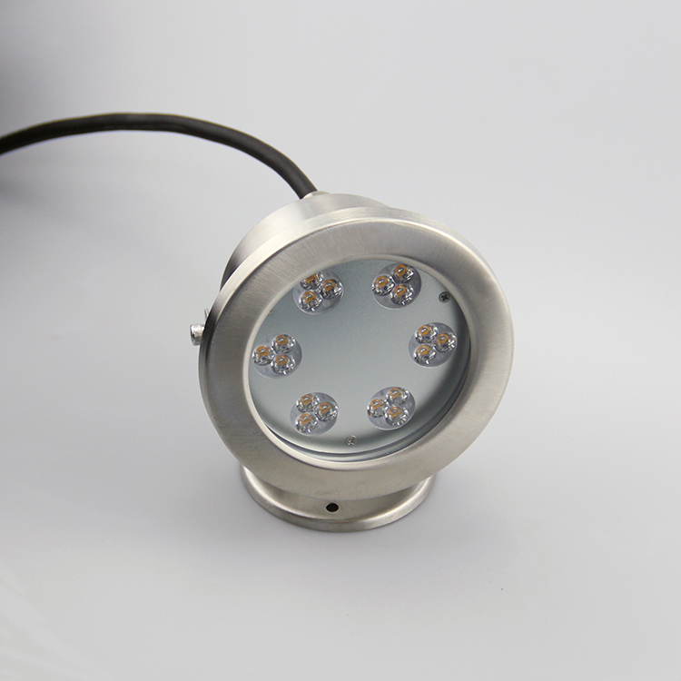Outdoor Submersible Ip68 Waterproof Stainless Steel Rgbw Warm White DMX Floating Led Fountain Swimming Pool Underwater Light
