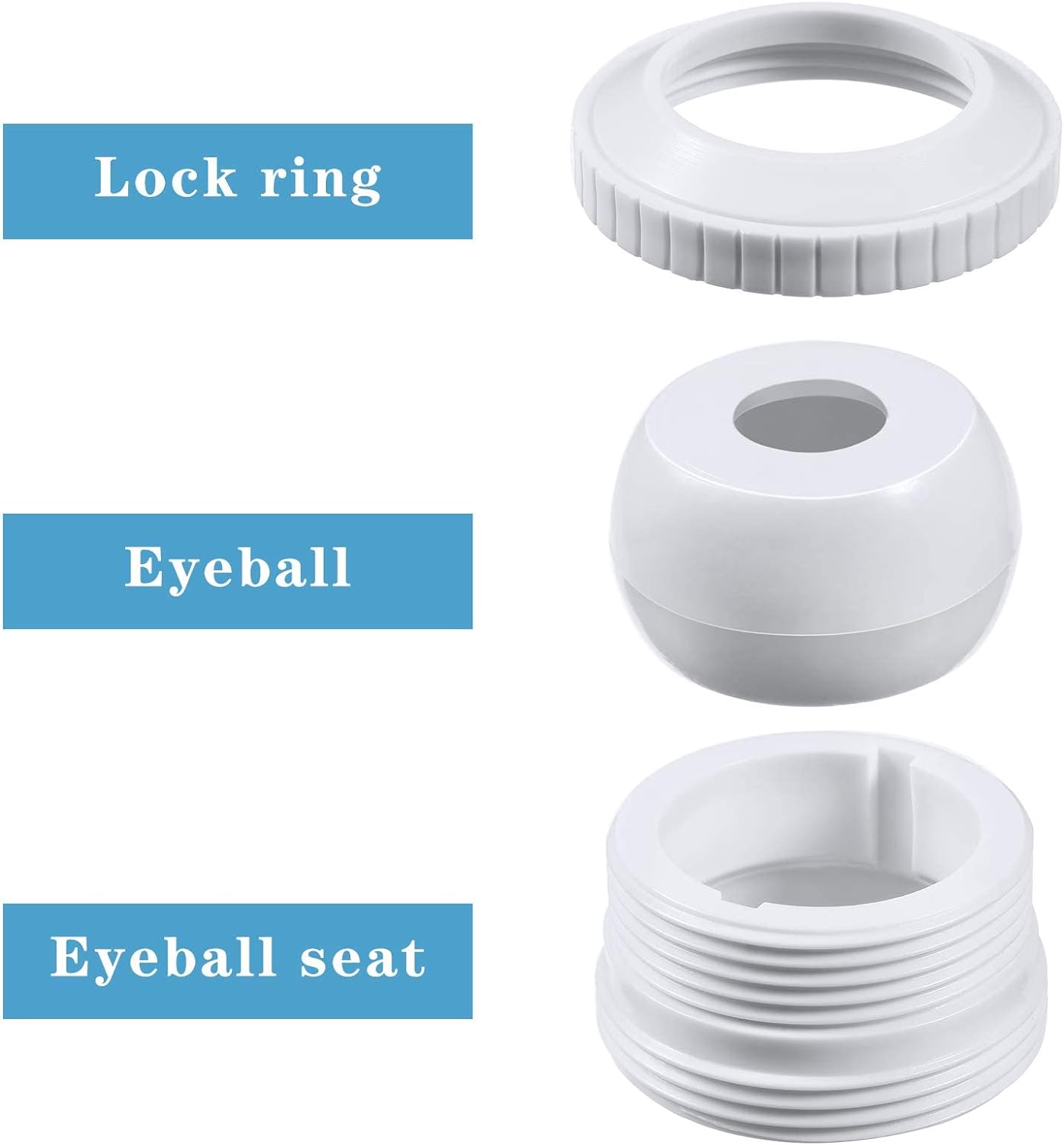 1-1/2 Inch MIP Thread 3/4 Inches Pool Jet Nozzle SP1419d Flow Inlet Directional Pool Return Fittings Tools &amp; Accessories